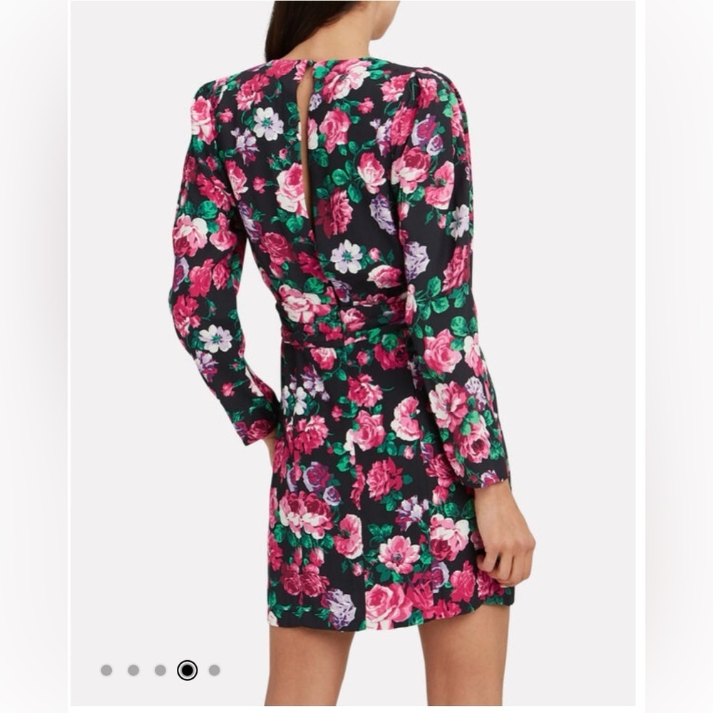 Ronny Kobo Floral Mini Dress w Open Back - size Medium - NWT - Cocktail / Formal - Picture 3 of 16
